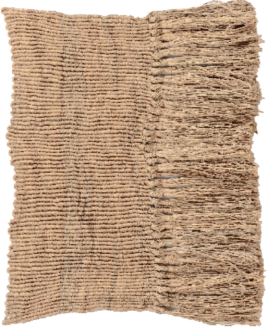 Textil tejido en tono arena